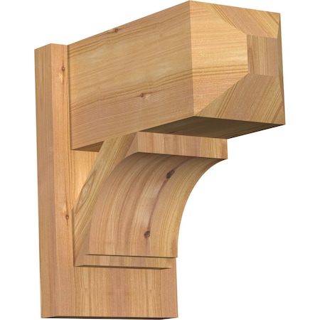 Ekena Millwork Imperial Craftsman Smooth Outlooker, Western Red Cedar, 7 1/2"W x 14"D x 14"H OUT08X14X14IMP04SWR